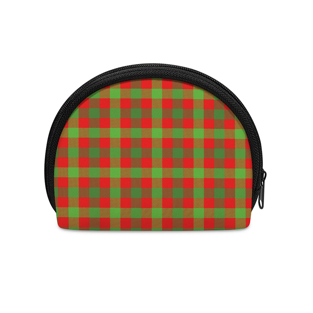 Christmas Buffalo Plaid Print Coin Purse