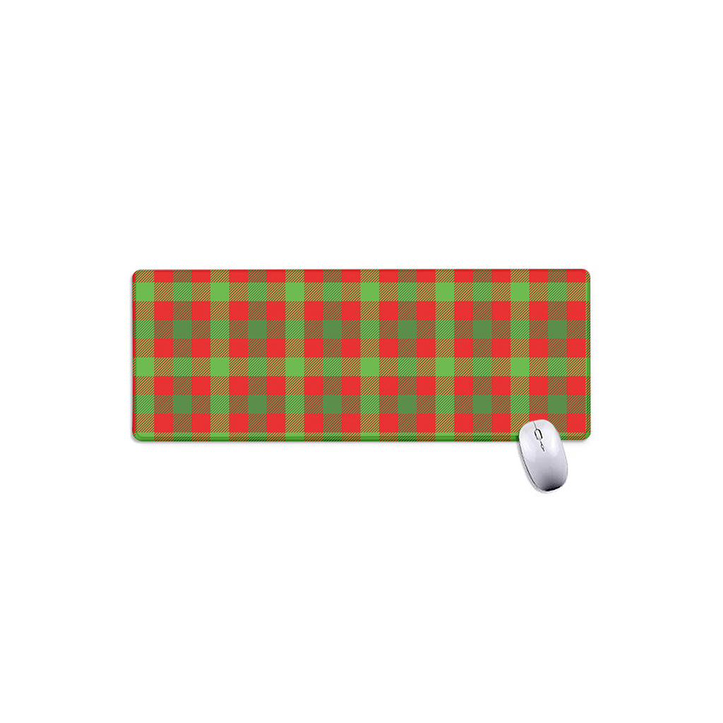 Christmas Buffalo Plaid Print Extended Mouse Pad