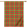 Christmas Buffalo Plaid Print House Flag