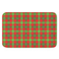 Christmas Buffalo Plaid Print Indoor Door Mat