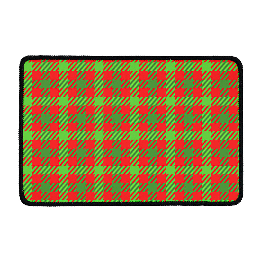Christmas Buffalo Plaid Print Kitchen Mat