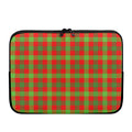 Christmas Buffalo Plaid Print Laptop Sleeve