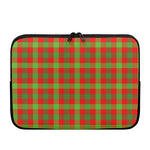 Christmas Buffalo Plaid Print Laptop Sleeve