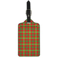 Christmas Buffalo Plaid Print Luggage Tag