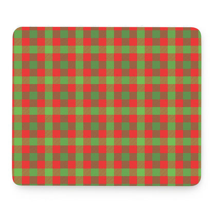 Christmas Buffalo Plaid Print Mouse Pad