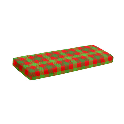 Christmas Buffalo Plaid Print Piano Keyboard Cover
