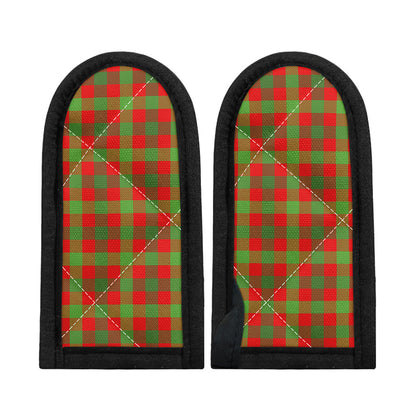 Christmas Buffalo Plaid Print Skillet Handle Cover
