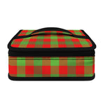 Christmas Buffalo Plaid Print Small Lunch Bag