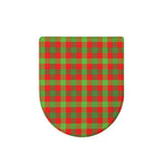 Christmas Buffalo Plaid Print Toilet Lid Cover