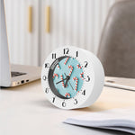 Christmas Candy Candies Pattern Print Alarm Clock