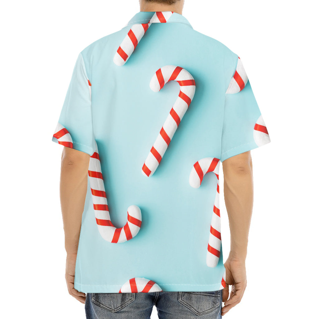 Christmas Candy Candies Pattern Print Aloha Shirt