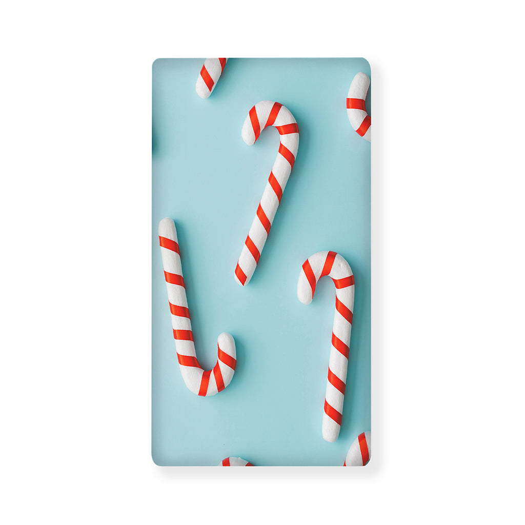 Christmas Candy Candies Pattern Print Baby Crib Sheet