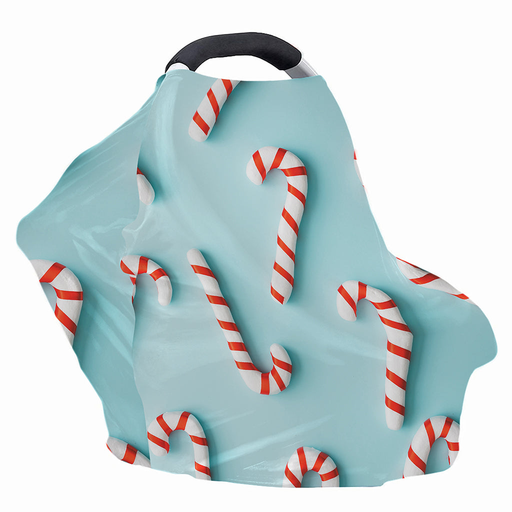 Christmas Candy Candies Pattern Print Baby Seat Cover