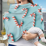 Christmas Candy Candies Pattern Print Baby Seat Cover