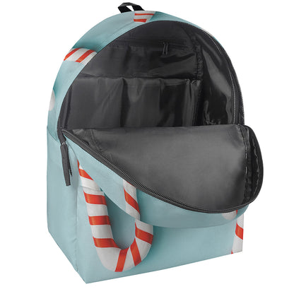 Christmas Candy Candies Pattern Print Backpack