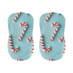 Christmas Candy Candies Pattern Print Bar Stool Covers