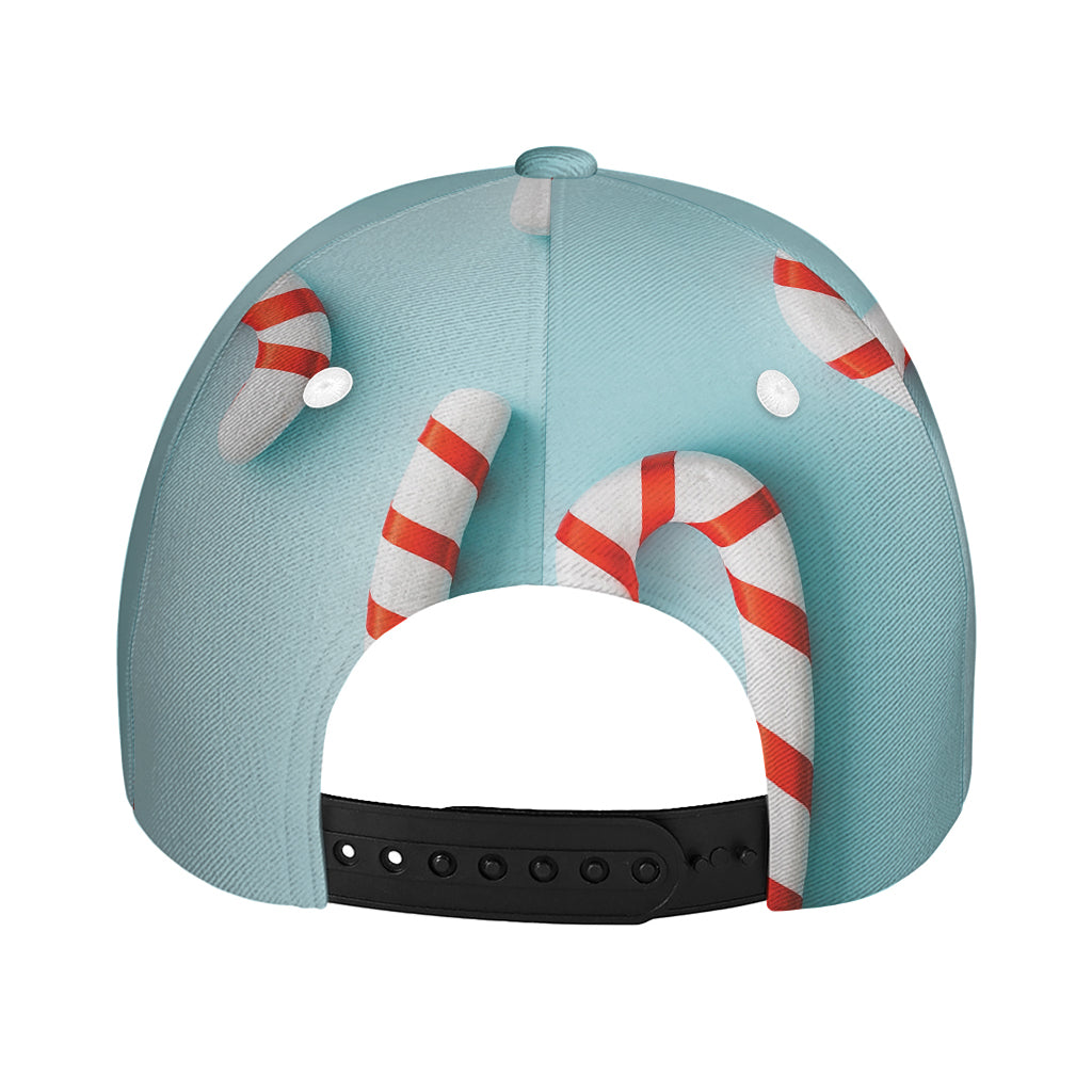 Christmas Candy Candies Pattern Print Baseball Cap