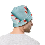 Christmas Candy Candies Pattern Print Beanie