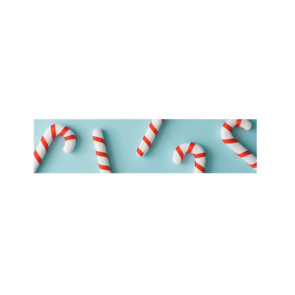 Christmas Candy Candies Pattern Print Bed Runner
