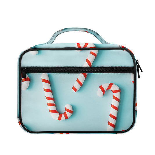 Christmas Candy Candies Pattern Print Briefcase Bible Bag