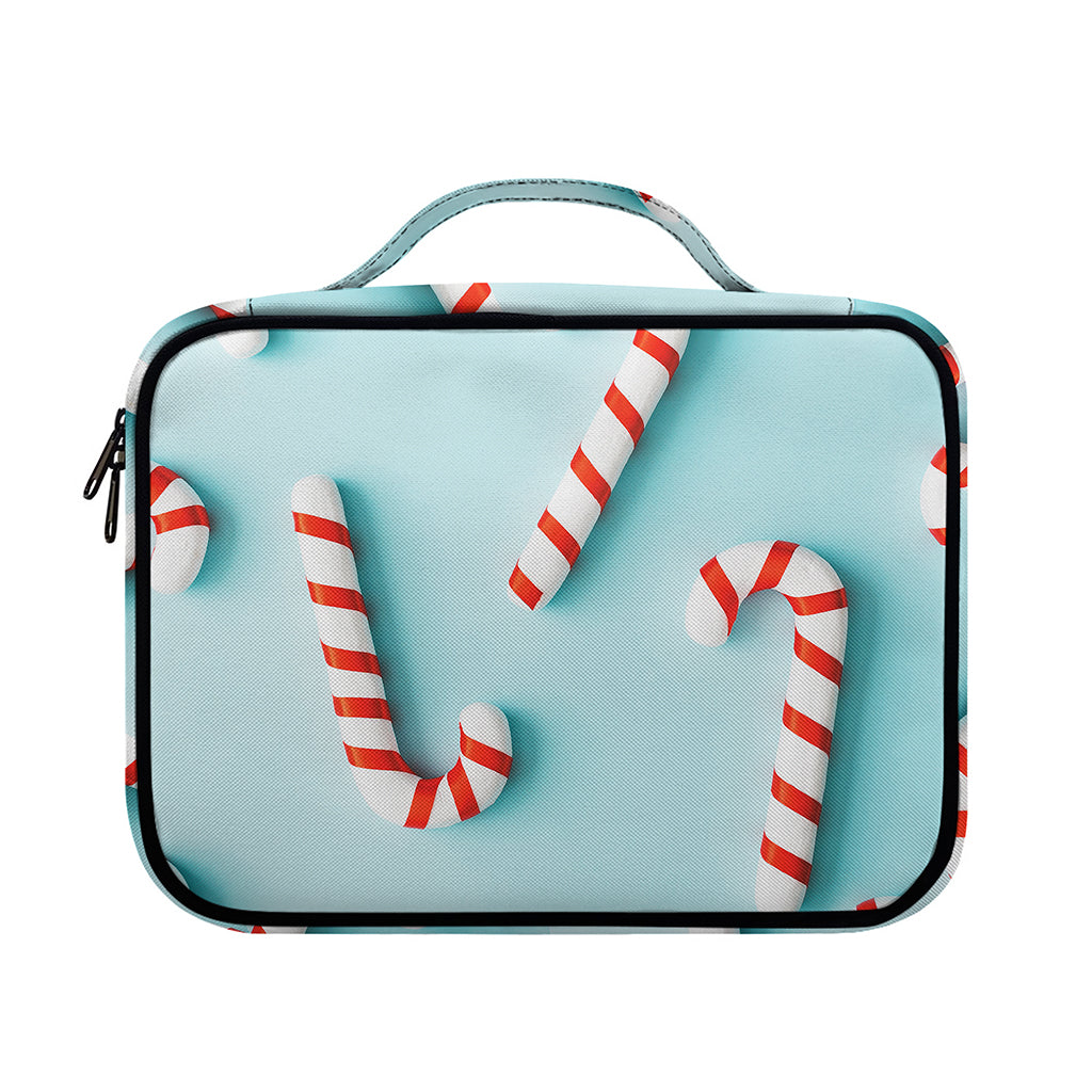 Christmas Candy Candies Pattern Print Briefcase Bible Bag