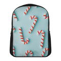Christmas Candy Candies Pattern Print Casual Backpack