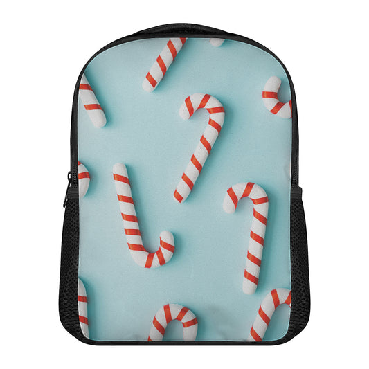 Christmas Candy Candies Pattern Print Casual Backpack