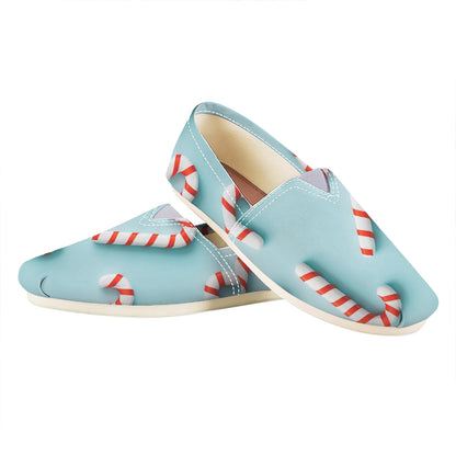 Christmas Candy Candies Pattern Print Casual Shoes