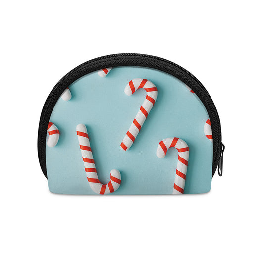 Christmas Candy Candies Pattern Print Coin Purse