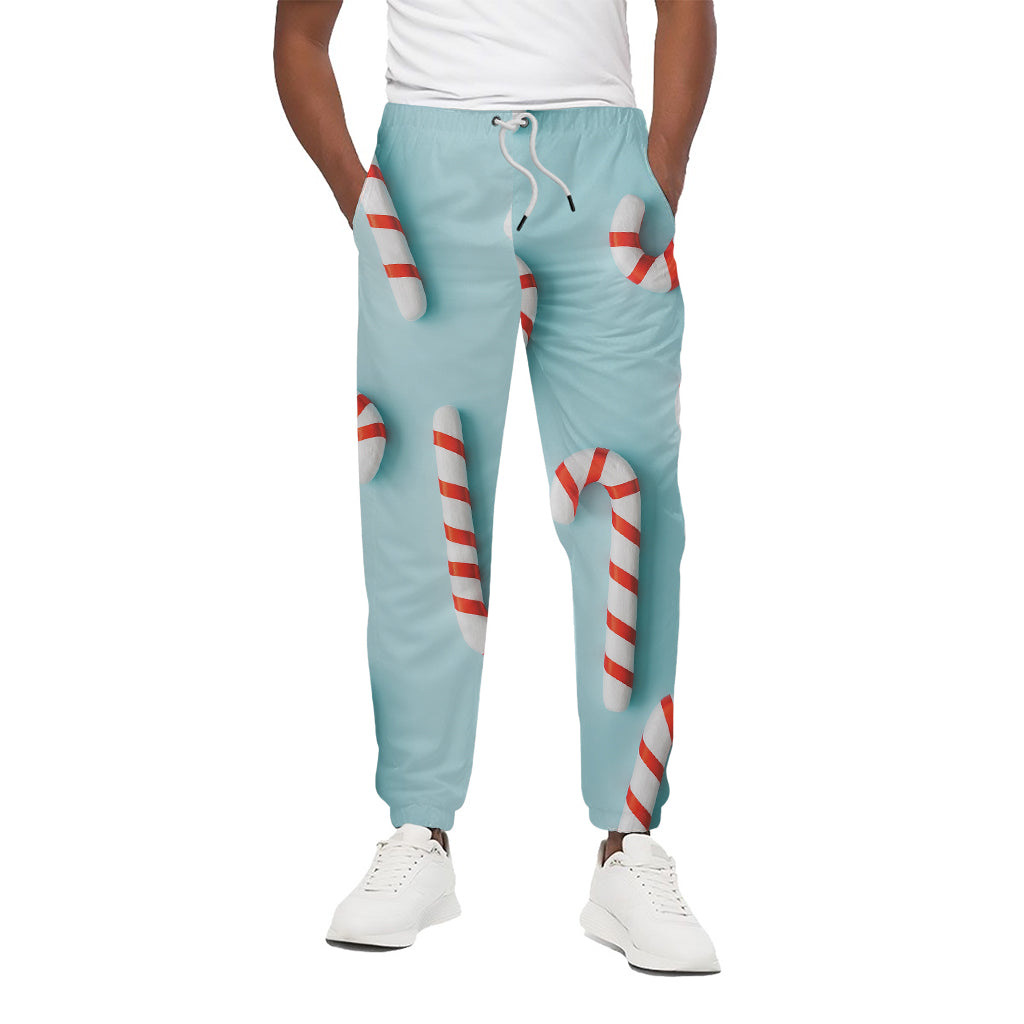 Christmas Candy Candies Pattern Print Cotton Pants