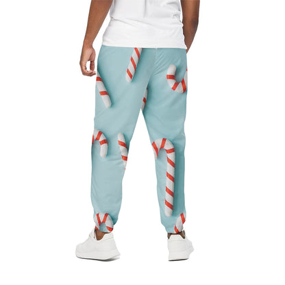 Christmas Candy Candies Pattern Print Cotton Pants