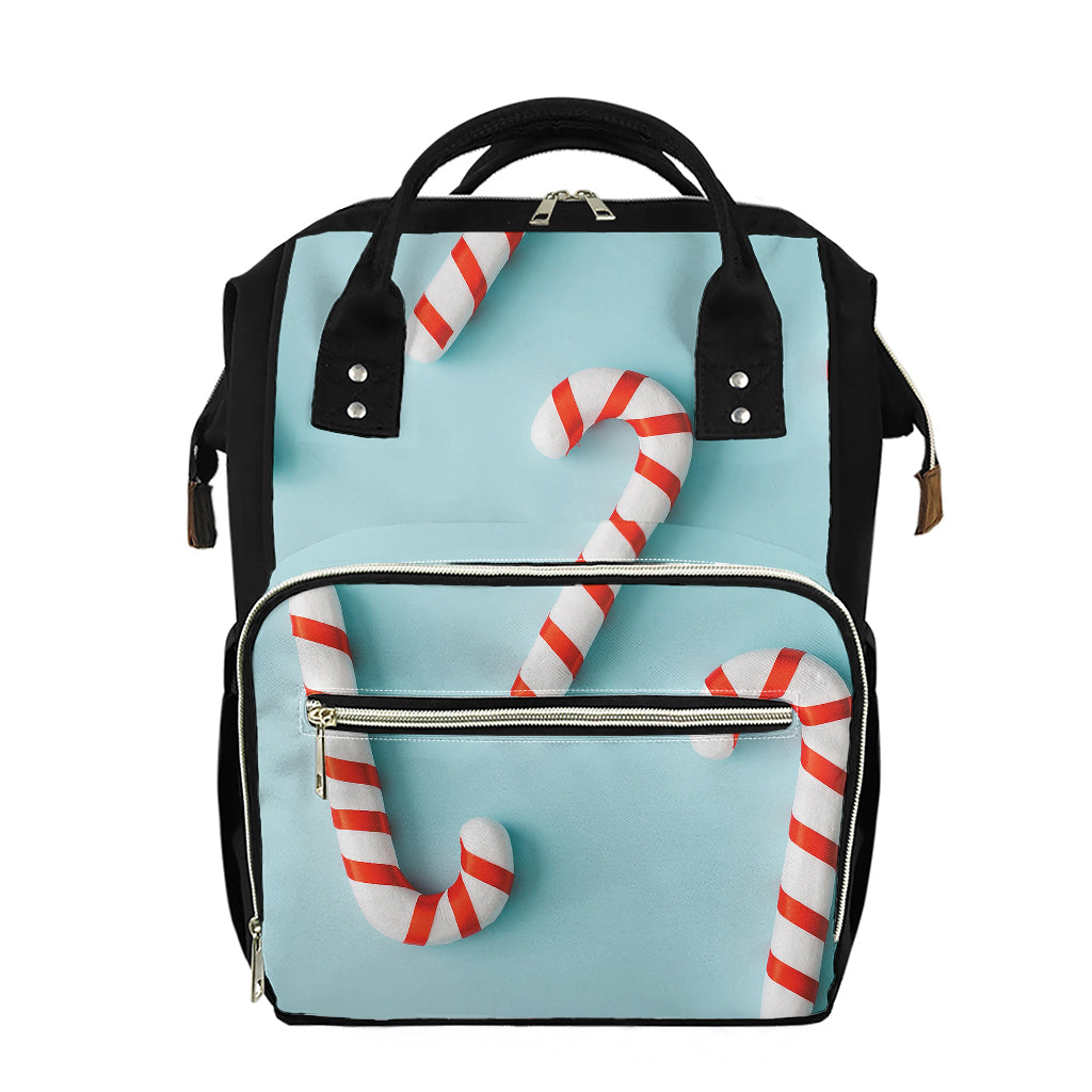 Christmas Candy Candies Pattern Print Diaper Bag