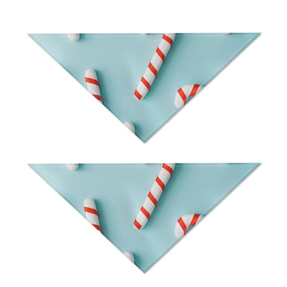 Christmas Candy Candies Pattern Print Dog Bandana