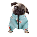 Christmas Candy Candies Pattern Print Dog Zip Up Jacket
