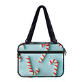 Christmas Candy Candies Pattern Print Double Strap Bible Bag