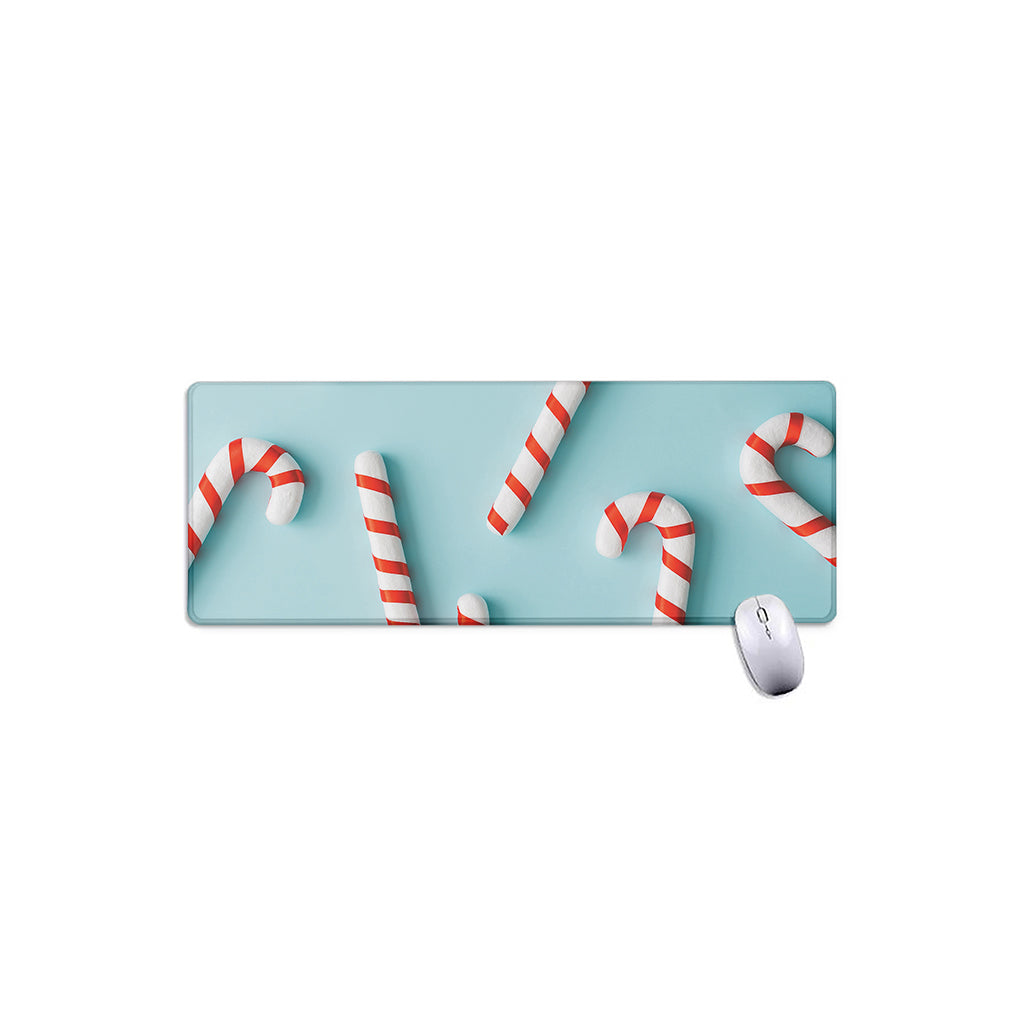 Christmas Candy Candies Pattern Print Extended Mouse Pad