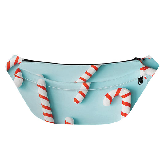 Christmas Candy Candies Pattern Print Fanny Pack