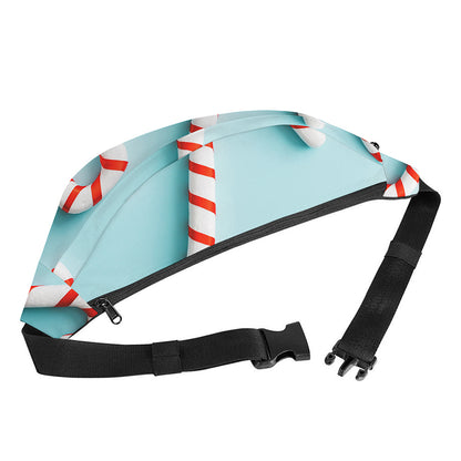 Christmas Candy Candies Pattern Print Fanny Pack