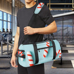 Christmas Candy Candies Pattern Print Gym Bag