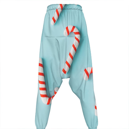 Christmas Candy Candies Pattern Print Hammer Pants