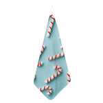 Christmas Candy Candies Pattern Print Hand Towel