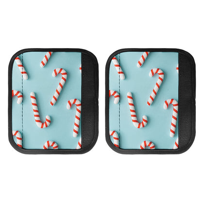 Christmas Candy Candies Pattern Print Handle Covers