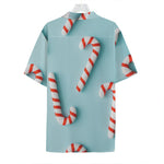Christmas Candy Candies Pattern Print Hawaiian Shirt