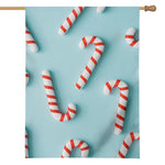 Christmas Candy Candies Pattern Print House Flag