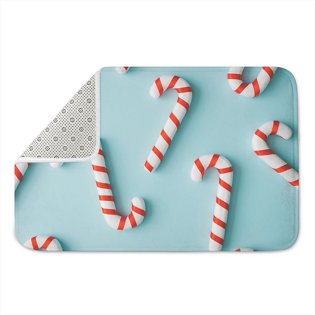 Christmas Candy Candies Pattern Print Indoor Door Mat