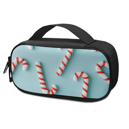 Christmas Candy Candies Pattern Print Insulin Cooler Travel Case