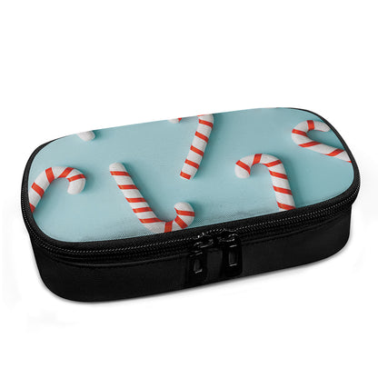 Christmas Candy Candies Pattern Print Insulin Cooler Travel Case