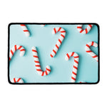Christmas Candy Candies Pattern Print Kitchen Mat