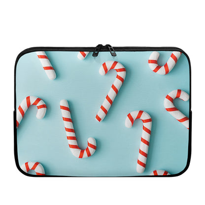 Christmas Candy Candies Pattern Print Laptop Sleeve