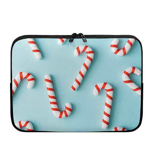 Christmas Candy Candies Pattern Print Laptop Sleeve